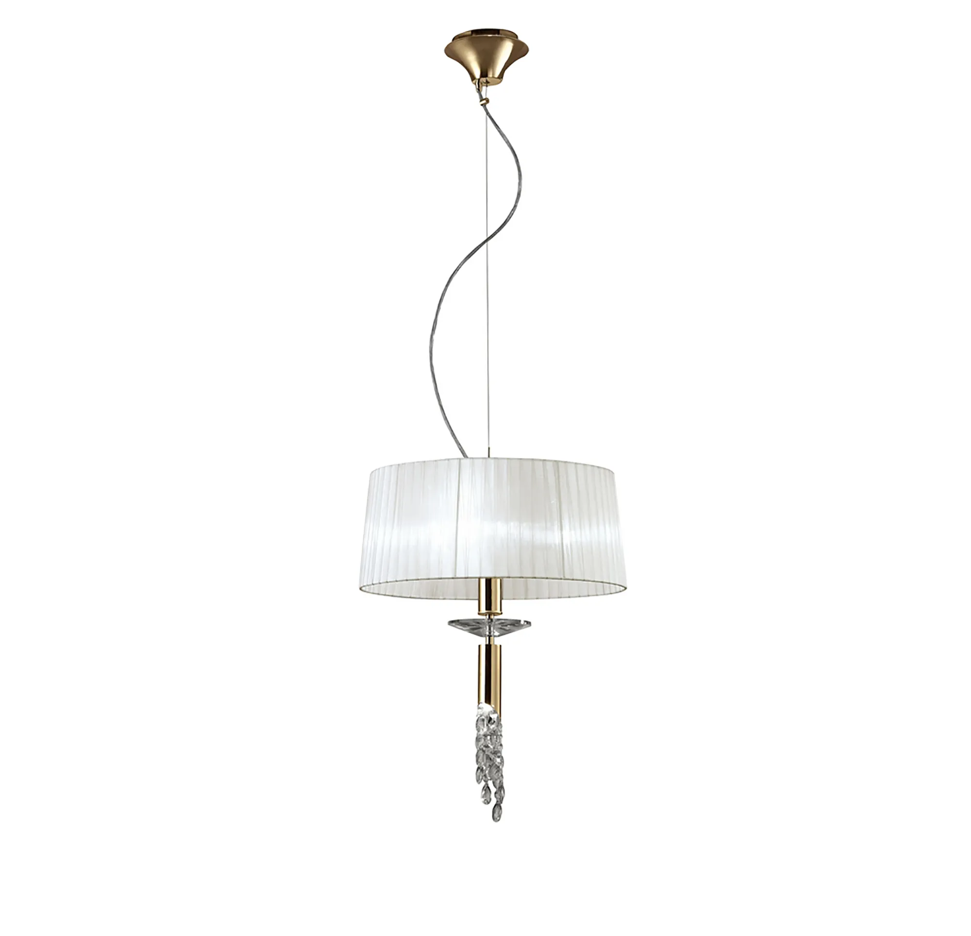 Tiffany French Gold-White Crystal Ceiling Lights Mantra Shaded Crystal Fittings Tiffany French Gold-White Crystal Ceiling Lights Mantra Shaded Crystal Fittings